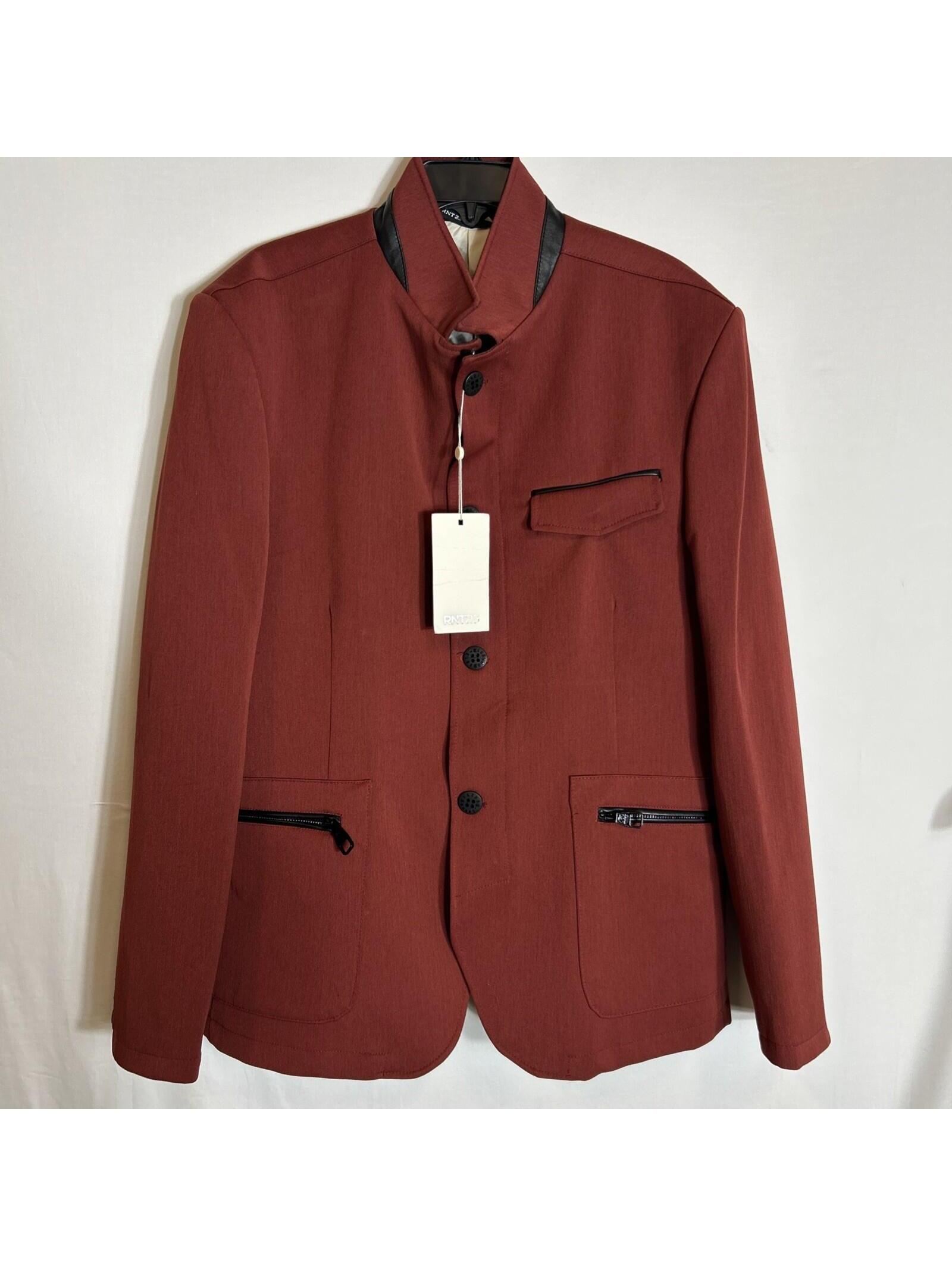 $470 Rnt23 Men’s Coat Color Red Size 3xl